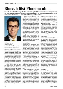 Biotech löst Pharma ab: Profitieren mit Biotech-Fonds