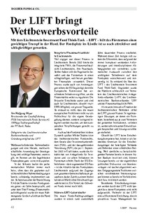 Liechtensteins LIFT: Der Investment Fund Think-Tank