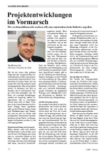 Projektentwicklungen im Vormarsch