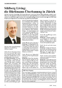 Sihlberg Living: Die Hürlimann-Überbauung in Zürich