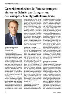 Grenzüberschreitende Finanzierungen