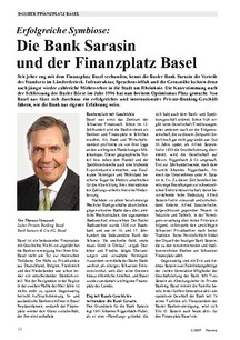 Bank Sarasin und Basel: Eine erfolgreiche Symbiose