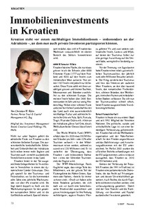 Immobilieninvestments in Kroatien: Vor einem nachhaltigen Boom