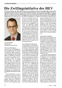 Die Zwillingsinitiative des Hauseigentümerverbands Schweiz