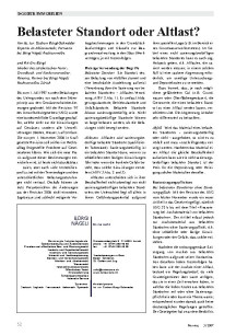 Belasteter Standort oder Altlast?