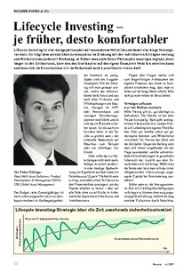 Lifecycle Investing: Je früher, desto komfortabler