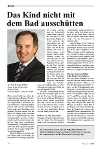 Börse: Das Kind nicht mit dem Bad ausschütten