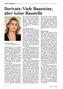Derivate: Viele Bausteine, aber keine Baustelle