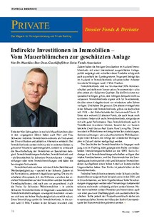 Indirekte Immobilieninvestitionen