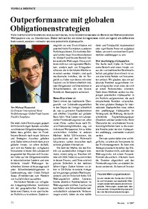 Outperformance mit globalen Obligationenstrategien
