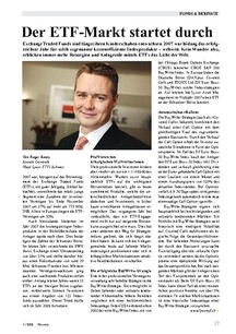 Der ETF-Markt startet durch