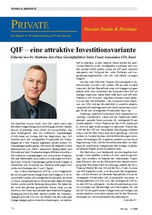 QIF: Eine attraktive Investitionsvariante
