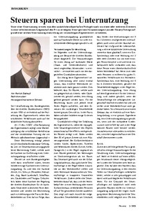 Steuern sparen bei Unternutzung