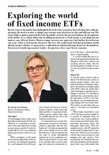 Exploring the world of fixed income ETFs