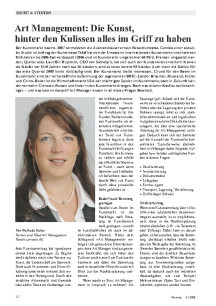 Art Management: Die Kunst, hinter den Kulissen alles im Griff zu haben