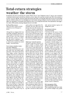 Total-return strategies