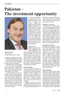 Pakistan: The investment opportunity