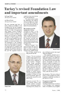 Turkeys revised foundation law and important amendments