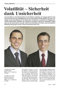 Volatilität - Sicherheit dank Unsicherheit