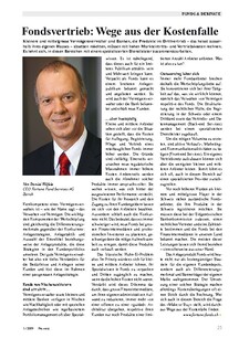 Fondsvertrieb: Wege aus der Kostenfalle