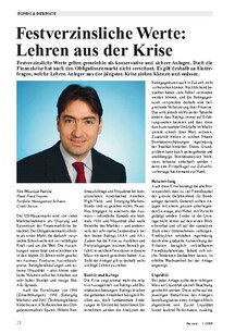 Festverzinsliche Werte: Lehren aus der Krise