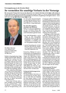 Vorsorgeplanung in der Zweiten Säule: Wie man unnötige Verluste vermeidet