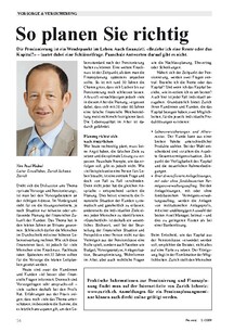 So planen Sie richtig