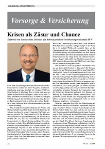 Krisen als Zäsur und Chance