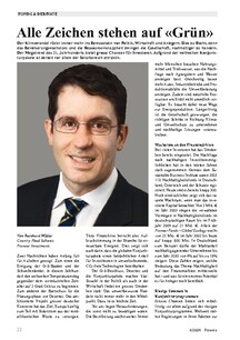 Alle Zeichen stehen auf «Grün»