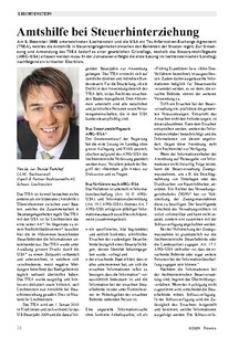 Amtshilfe bei Steuerhinterziehung