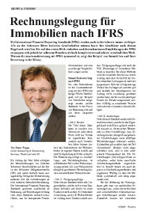 Rechnungslegung für Immobilien nach IFRS