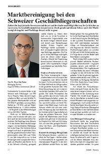 Marktbereinigung bei den Schweizer Geschäftsliegenschaften