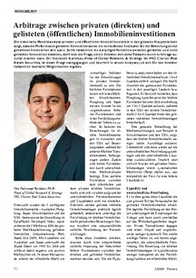 Arbitrage zwischen privaten (direkten) und gelisteten (öffentlichen) Immobilieninvestitionen