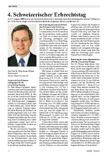 4. Schweizerischer Erbrechtstag