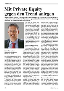 Mit Private Equity gegen den Trend anlegen
