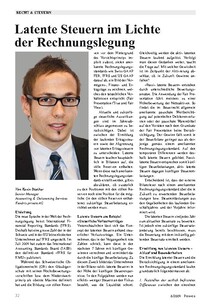 Latente Steuern im Lichte der Rechnungslegung