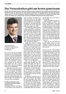 Vorsorgeplanung: Am besten gemeinsam