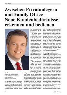Zwischen Privatanlegern und Family Office: Neue Kundenbedürfnisse erkennen und bedienen