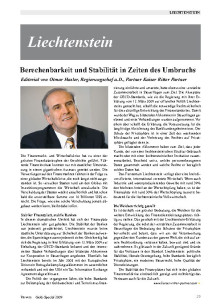 Berechenbarkeit und Stabilität in Zeiten des Umbruchs