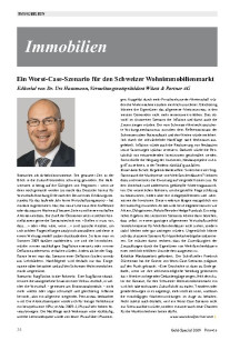 Ein Worst-Case-Szenario für den Schweizer Wohnimmobilienmarkt