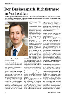 Der Businesspark Richtistrasse in Wallisellen