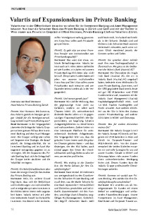 Valartis auf Expansionskurs