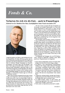 Verhalten Sie sich wie die Eule  auch in Finanzfragen