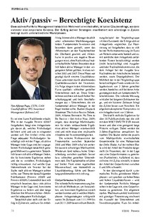 Aktiv/passiv  Berechtigte Koexistenz
