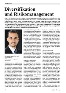Diversifikation und Risikomanagement