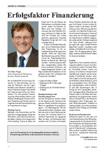 Erfolgsfaktor Finanzierung