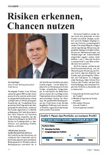 Risiken erkennen, Chancen nutzen
