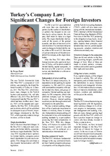 Turkeys Company Law