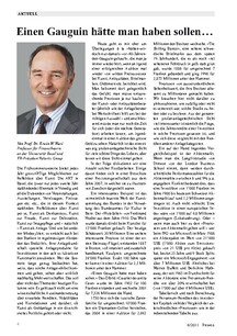 Einen Gauguin hätte man haben sollen...