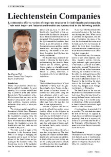 Liechtenstein Companies